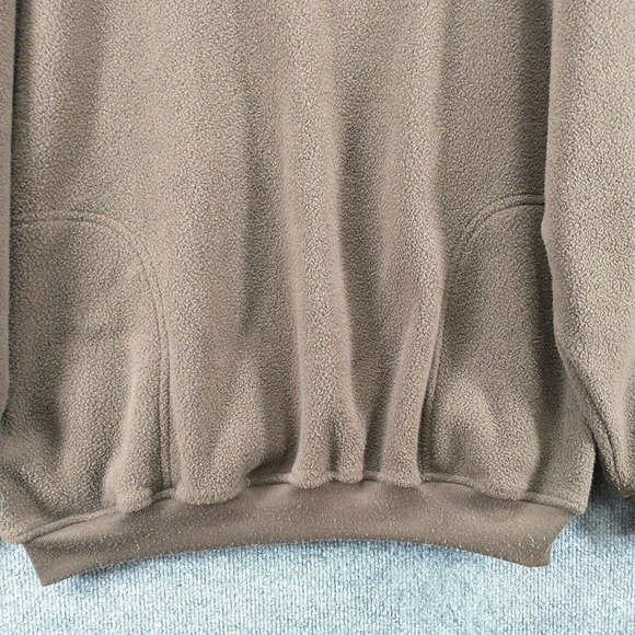 Gear For Sports Men's 1/4 Zip Fleece Jacket Brown M University Of Montana - Picture 4 of 12